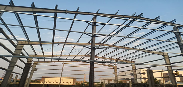 Steel Structural Shed Construction
